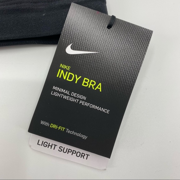 Nike | White Indy Dri-fit Bra NWT | Large - Picture 8 of 14